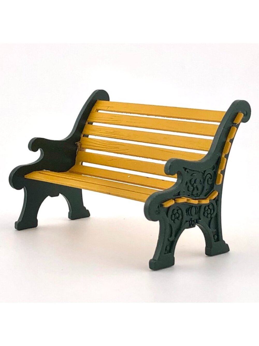 Dept 56 Wrought Iron Park Bench 5230-2 G Scale 1:24 Miniature Christmas Village